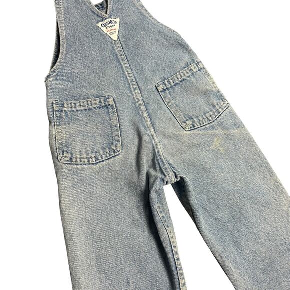 Oshkosh B’Gosh Vintage 90’s Light Denim Overalls - Picture 7 of 10